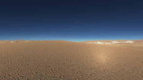 Sandy desert dunes under starry sky — Stillmotion