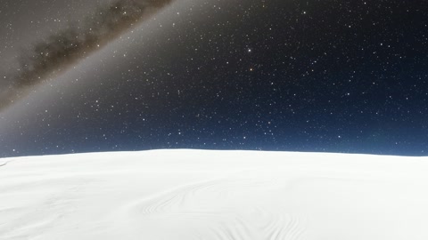 Starry night snowfield — Stillmotion