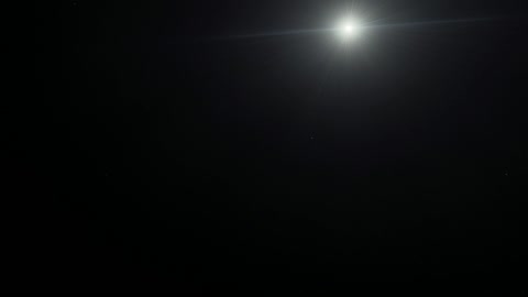 Jupiter and spacecraft in space — Stillmotion