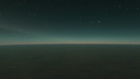 Starry night sky with moons — Stillmotion