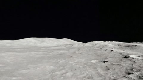 Lunar surface with Earth overhead — Stillmotion