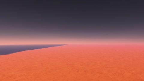 Desert plain at sunset — Stillmotion