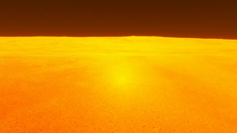 Desert under orange sky — Stillmotion