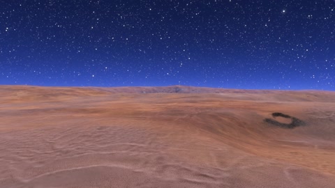 Starry desert landscape — Stillmotion