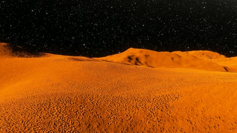 Starry night desert dunes — Stillmotion