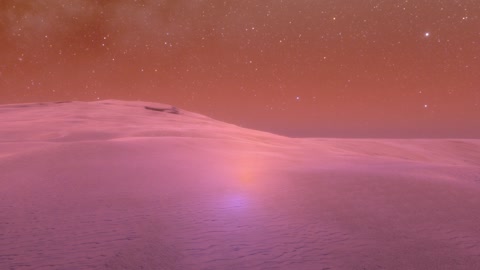 Starry desert dunes at night — Stillmotion