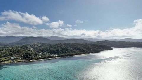 Tropical lagoon and reef shoreline — Stillmotion