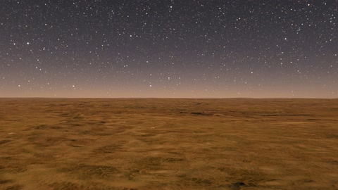 Starry wheat field at night — Stillmotion