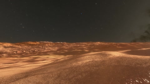 Moonlit desert dunes — Stillmotion