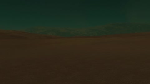 Desert dunes with distant mountains — Stillmotion