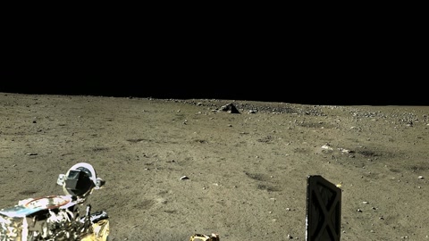 Lunar rover on barren rocky surface — Stillmotion