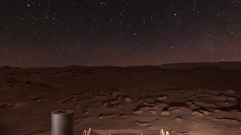 Starry desert landscape — Stillmotion