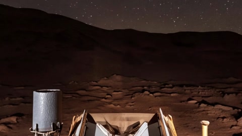 Mars rover instruments on rocky terrain — Stillmotion