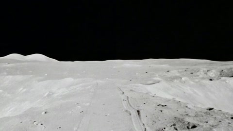 Moon crevasse at night — Stillmotion