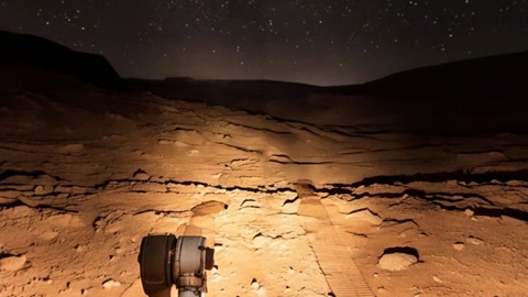 Rocky desert at night — Stillmotion