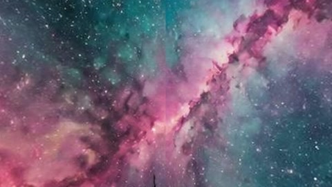 Nebula Like Watercolor 360 Artist Illustration — Stillmotion