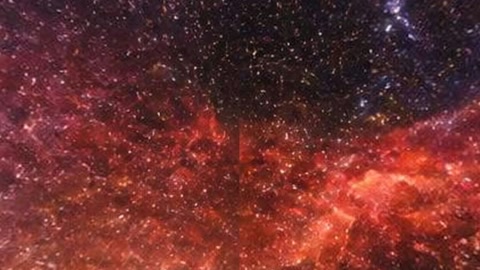 Colorful nebula in starry sky — Stillmotion