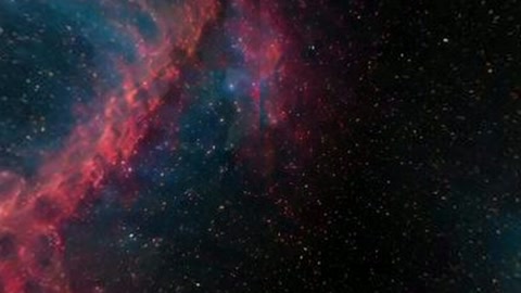Rosette Nebula Skull Center 360 illustration — Stillmotion