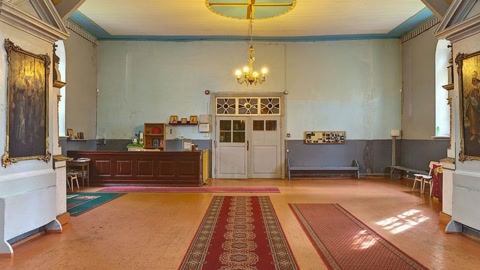 Ornate church entrance hall — Stillmotion