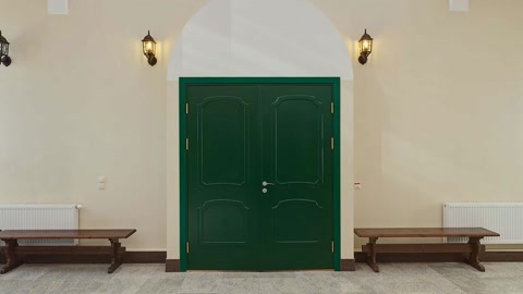 Orthodox church interior with icons — Stillmotion