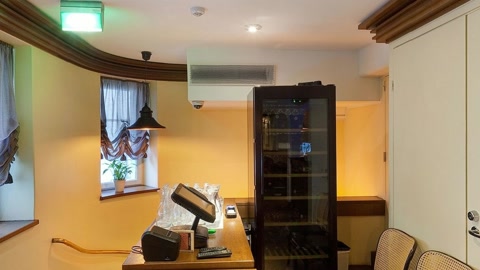 Interior dining room with windows — Stillmotion