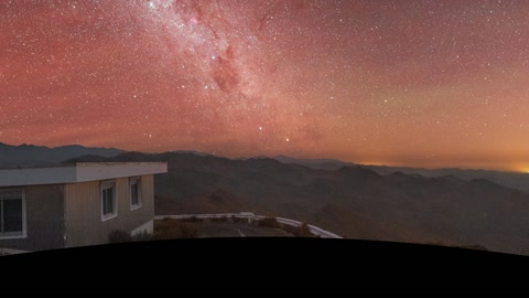 View above the Swedish/ESO Submillimetre Telescope — Stillmotion