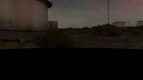 View above the Danish 1.54-metre telescope — Stillmotion