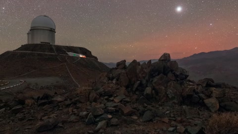 Night sky at La Silla — Stillmotion