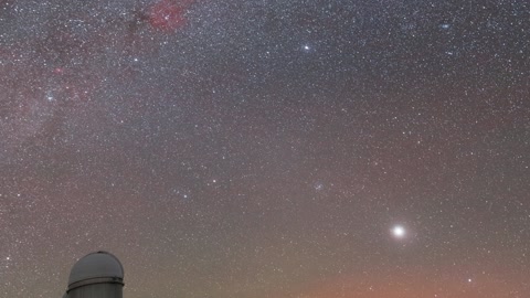 Night sky at La Silla — Stillmotion