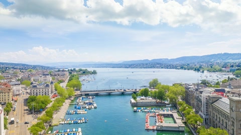 Zurich Old Town, Switzerland — Stillmotion