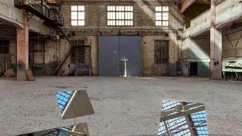 Abandoned warehouse interior — Stillmotion