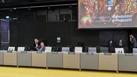 Conference center meeting room interior — Stillmotion