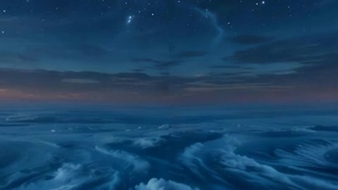 Ice floes under glowing sky — Stillmotion