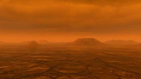 Rocky mountain landscape at sunset — Stillmotion