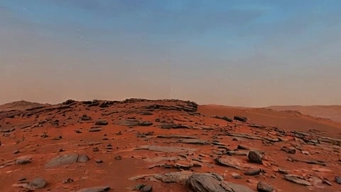 Rocky red desert landscape — Stillmotion