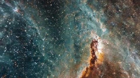 Nebular starfield with swirling gas clouds — Stillmotion