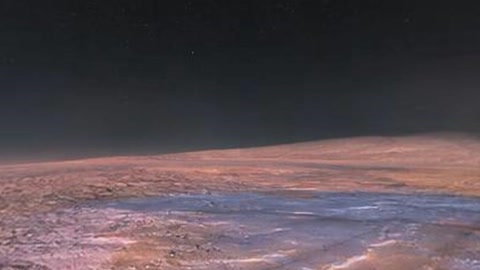 Frozen tundra under night sky — Stillmotion