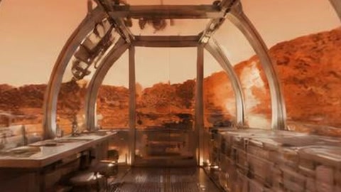 Futuristic underground vault interior — Stillmotion