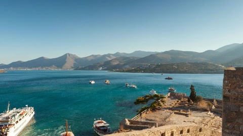 Kasbah ruins by the sea — Stillmotion