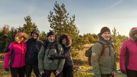 People in a tree farm — Stillmotion
