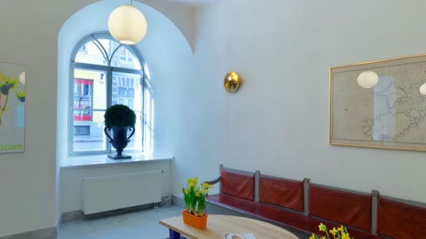Reception area with brochures and seating — Stillmotion