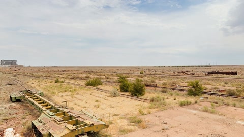 Sandy industrial desert site — Stillmotion