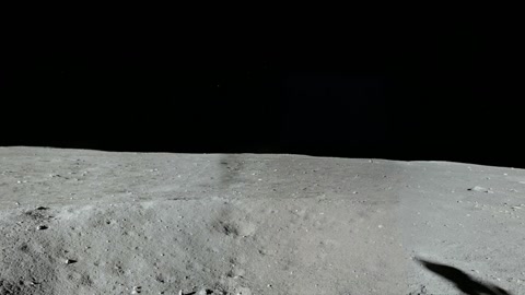 Moon surface with lunar lander — Stillmotion