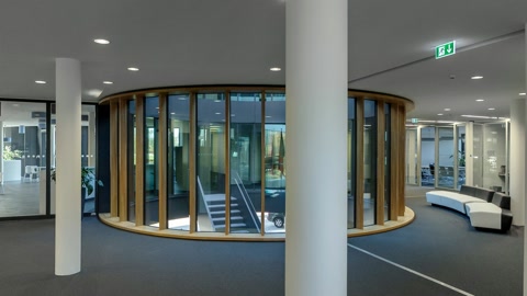 Entrance to the new building at ESO Headquarters — Stillmotion