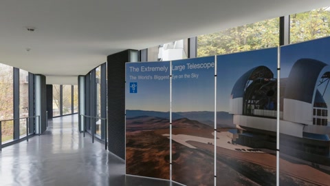 In the bridge at ESO Headquarters — Stillmotion