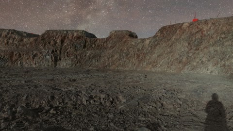 Panoramic view of the Armazones crater where the ELT will be located — Stillmotion