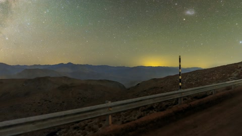 Cerro Pachón at Night 360 Panorama — Stillmotion