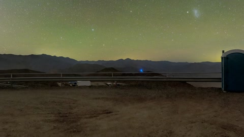 Milky Way Above Cerro Pachón 360 Panorama — Stillmotion