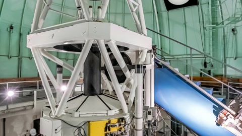 SMARTS 1.5-meter Telescope Interior 360 Panorama — Stillmotion
