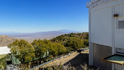 UA 0.9-meter Spacewatch Telescope 360 Panorama — Stillmotion